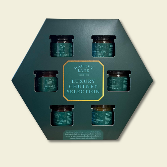 Market Lane Chutney Selection – 6-jar Gift Set - 35G Each
