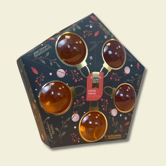 Festive Coffee Syrup Gift Set – 6 Flavoured Syrups