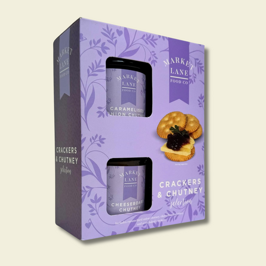Chutney & Crackers Gift Set – Savoury Cheeseboard Favourites