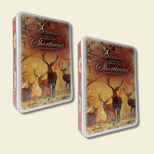 MacDonalds Scottish Shortbread Tin – 2 x 500g Gift Set