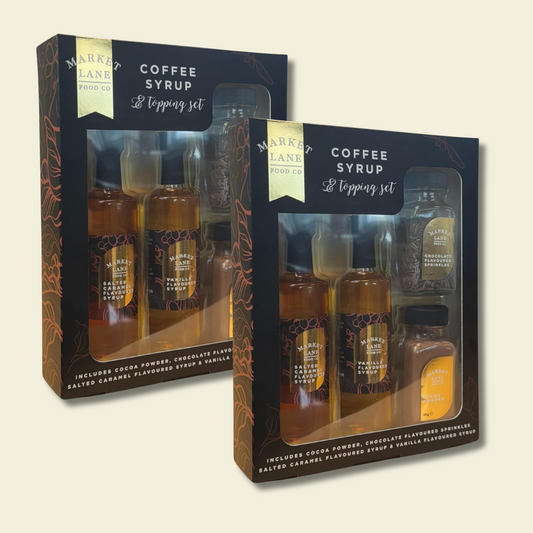 Coffee Syrup & Topping Gift Set – 2 Pack