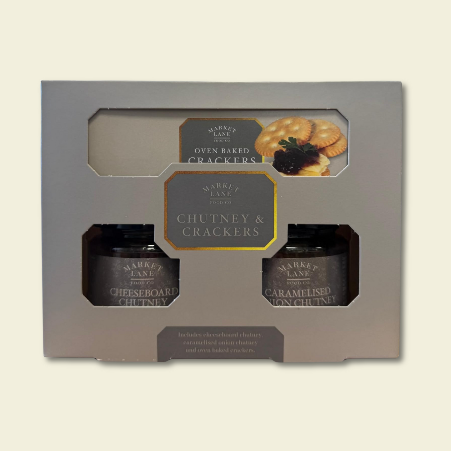 Chutney & Crackers Gift Set – Savoury Cheeseboard Favourites