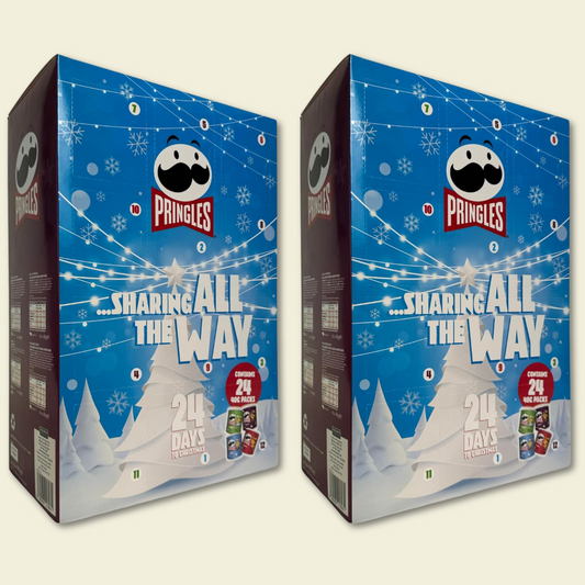 Pringles Advent Calendar – 24 Days of Snacks - 2 Pack